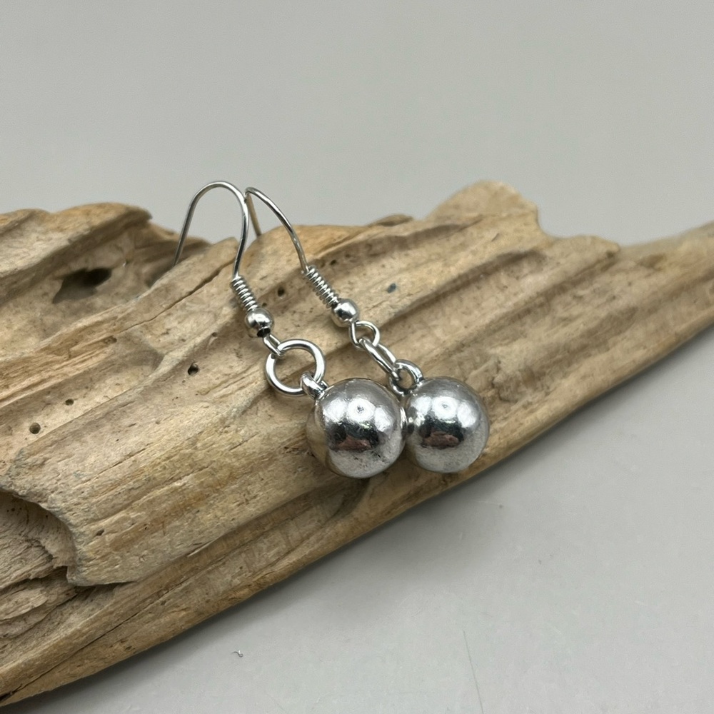 Elegant Silver Drop Earrings